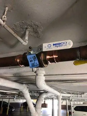 Copper pipe repair and valve work for Backflow Testing in Mandell